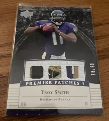 Ravens Patriots Ohio State Rookie Auto Patch Troy Smith Mike Vrabel You - Pick • $14.99
