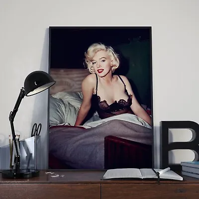 £3.99 • Buy Vintage Marilyn Monroe #3 Pin Up Sex Icon Norma Jean Poster Print Picture A3 A4