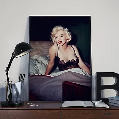 Vintage Marilyn Monroe #3 Pin Up Sex Icon Norma Jean Poster Print Picture A3 A4 • £9.88