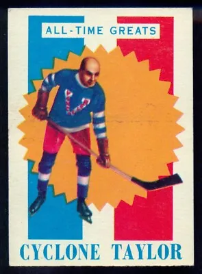 1960-61 TOPPS HOCKEY #46 Cyclone Taylor EX+ Vancuver Millionaires All-Time Great • $84.99