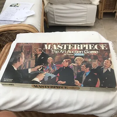 £44.95 • Buy Vintage   Masterpiece - The Art Auction  Board Game 1970 Very Good Condition