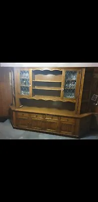 Jaycee Furniture Beautiful Antique Large Cabinet Vintage Oak  • £995