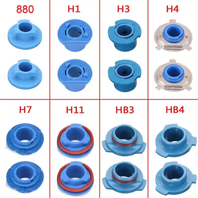  LED Headlight Bulb Base Adapter Socket Retainer H1/9006/9005/880/H3/H4/H7/H11 • $5.07