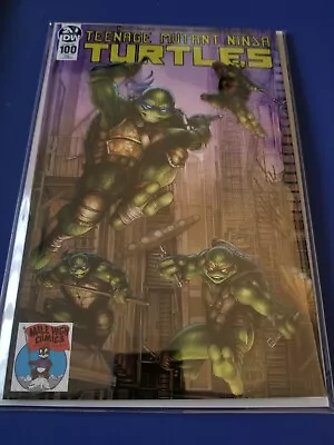 IDW Teenage Mutant Ninja Turtles #100 RE Mile High Moore AUTOGRAPHED! NM • $25