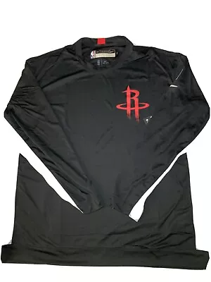 Nike NBA ENGINEERED Houston Rockets Long Sleeve Warm Up Sz XXL-T • $89.99