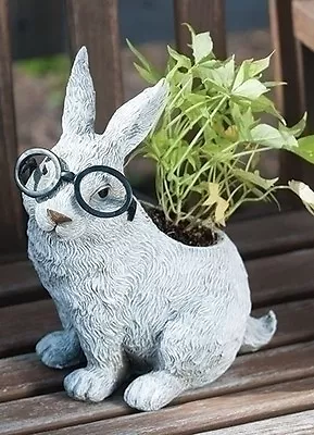 Rabbit Planter Roman 10091 • $33.30