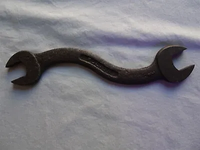 Vintage Fulton Curved  S  Shaped Double Open Ended Wrench USA Forged 7/8 C1 • $4.95