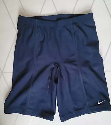 Nike Lycra Mens Shorts Dri.fit Navy Small • £8