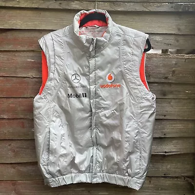 Vodafone McLaren Mercedes F1 Formula One Racing Vest Gilet Jacket Size M Medium • $104.76