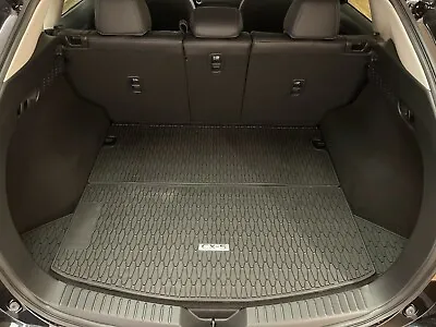 GENUINE MAZDA Black Rubber Cargo Tray / Liner & Rubber Floor Mats - 2022-23 CX-5 • $319.95