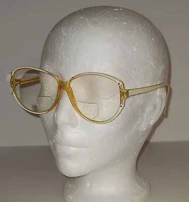 Vintage 80s Oversize Eyeglasses Glasses Frames Womens BIG PROP • $17.52