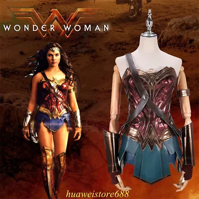 $147.05 • Buy Wonder Woman Diana Prince Cosplay Costume Women Outfits Halloween 