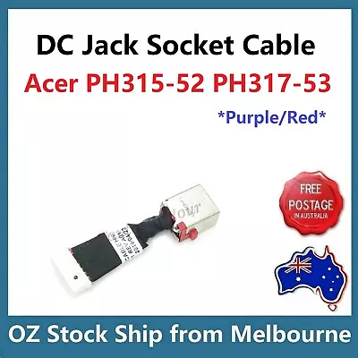 DC Jack Socket Cable For Acer Predator Helios 300 PH315-52 PH317-53 50.Q5MN4.003 • $25