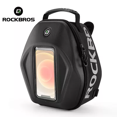 ROCKBROS Motorcycle Tank Bag Hard Shell Easy Install Waterproof Storage Bag • $45.58