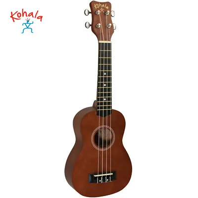 NEW Kohala Akamai Series AK-SL No Binding Soprano Size Acoustic Ukulele  • $59