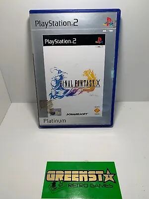 Final Fantasy X PAL PS2 Playstation 🇦🇺 Seller Free And Fast Postage • $7.99