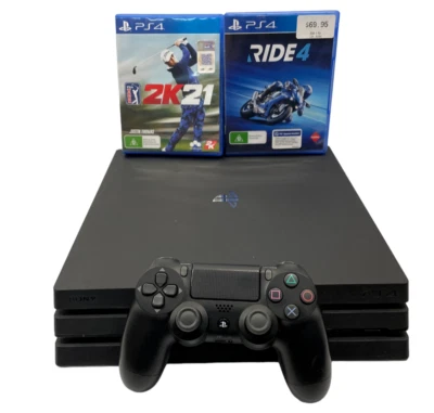 $219.95 • Buy Sony Playstation 4 Pro 1tb Console Black With Games