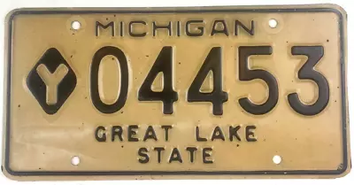 Vintage 1966 Michigan Municipal License Plate Man Cave Garage Collectors Decor • $26.95