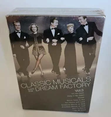 Classic Musicals From The Dream Factory Volume 3 DVD 2008 6-Disc Set SHIPS FAST  • $69.99