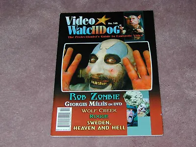 VIDEO WATCHDOG # 145 Rob Zombie 101 Dalmations Rogue Free Shipping USA • $12