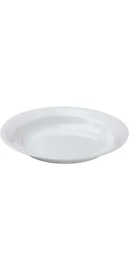 3 Corelle WINTER FROST WHITE 15oz Wide Flat Rimmed SOUP Pasta BOWLS 8½  NEW • $81.53