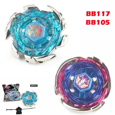 2x Beyblade 4D Arena BB117 Blitz Unicorno/Big Bang Pegasus BB105 With Launcher • $16.45