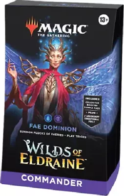 Fae Dominion Commander Deck Wilds Of Eldraine WOE MTG • $39.78