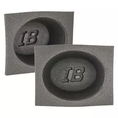 The Install Bay IBBAF57 5  X 7  Foam Car Audio Black Speaker Baffle (pair) 5x7 • $12.95