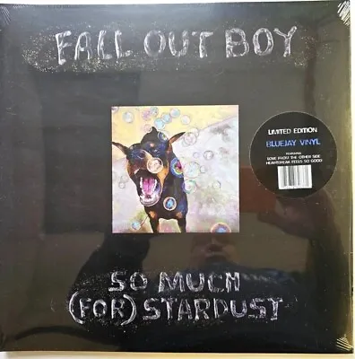 Fall Out Boy So Much For Stardust  Limited Blue LP Album Vinyl Record 2023 New • £29.79