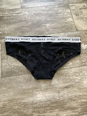 Victoria’s Secret Black Lace Hiphuggers Size Large Panties • $2