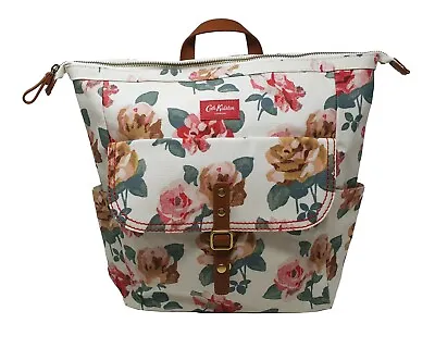 £49.99 • Buy Cath Kidston Chiswick Rose Ladies Backpack Rucksack Large New Tagged Large