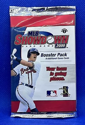 2000 MLB SHOWDOWN - CARD GAME BOOSTER PACK - FACTORY SEALED - 9 Game Cards • $6.99