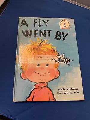 Beginner Books(R) Ser.: A Fly Went By By Mike McClintock (1958 Hardcover Large • $3