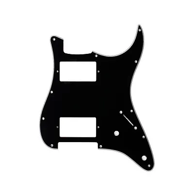 AE Guitars® HH Strat 3-PLY B/W/B Black Pickguard • $14.99