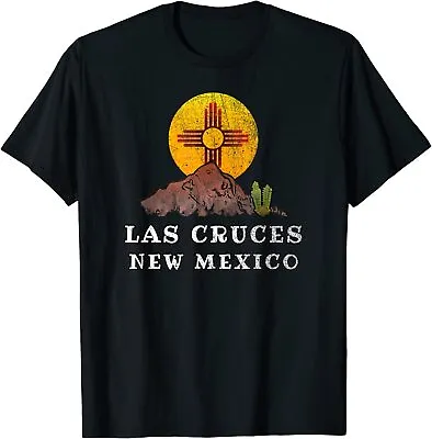 Las Cruces New Mexico Shirt With Flag Inspired Desert Scene Size S-5XL • $17.99