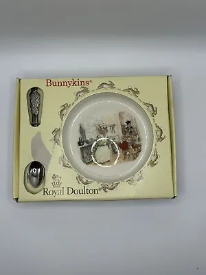 NIB Vtg 1988 Royal Doulton Bunnykins 2 Piece Nursery Set Bowl And Spoon • $42.35