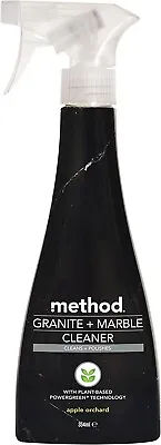 Method Daily Granite And Marble Cleaner Spray And Polish 354ml Gentle Non-Toxic • £4.59