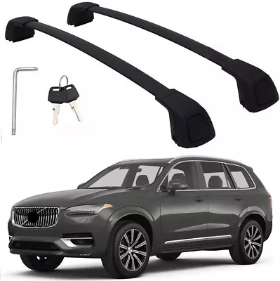 2P Customized For Volvo XC90 2016-2023 2024 Roof Rack Cross Bar Luggage Rail • $99.99