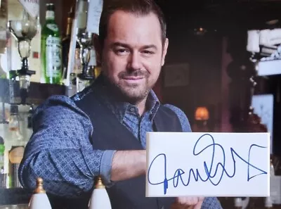 £49.99 • Buy DANNY DYER Signed 16x12 Photo Display EASTENDERS COA