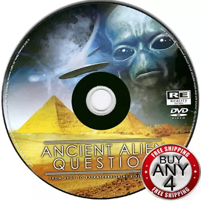 Ancient Alien Question: From UFOs To Extraterrestrial Visitations DVD • $2.89