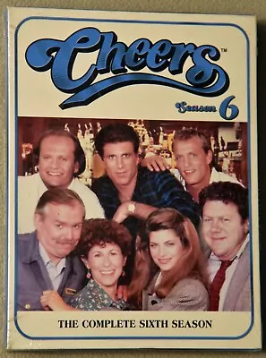 NEW- Cheers The Complete Sixth Season 4 DVD Box Set Ted Danson & Kirstie Alley • $13.85