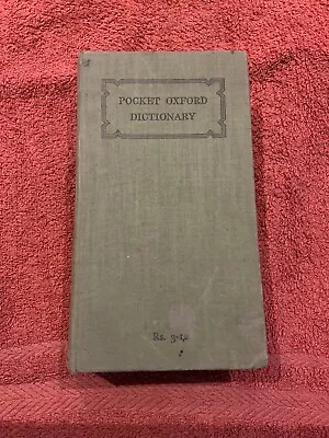 £9.99 • Buy   Pocket Oxford Dictionary Of Current English. 1942