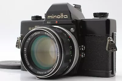 [EXC+++++] Minolta SRT101 SLR Film Camera Black MC ROKKOR PF 58mm F/1.4 MF Lens • $180