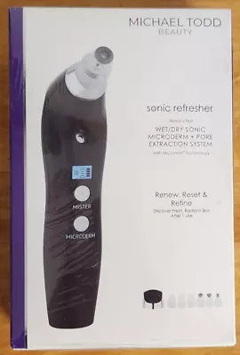 Michael Todd Beauty Sonic Refresher Wet/Dry Microderm + Pore Extraction System • $53.99