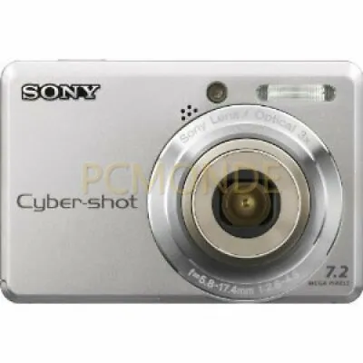 Sony Cybershot 7.2 MP Digital Camera With 3x Optical Zoom - Silver (DSC-S730/S) • $199.99