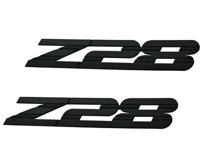 2pc New For 1993-2002 Z28 Fender Rocker Adhesive Emblem GM 10139552 ( Black） • $69.99