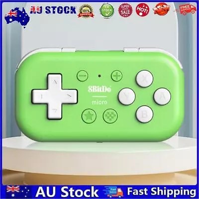 AU 8Bitdo Micro Gamepad Bluetooth-compatible For Switch/Raspberry Pi (Green) • $32.79