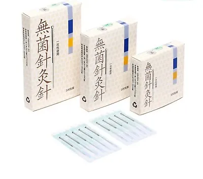 1000pcs 500pcs Acupuncture Cloud Dragon Needle With No Tube Foil Wrapped 100/box • $7