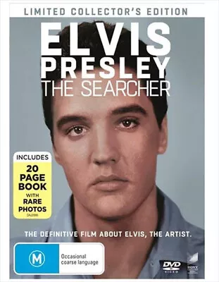 Elvis Presley - The Searcher | Digibook (Limited Collector's Edition DVD 2018) • $25