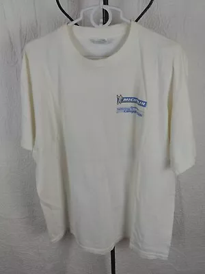 Vtg Michelin T-shirt Developing Technology In COMPETITION  2001 WORLD SUPERCROSS • $5.99